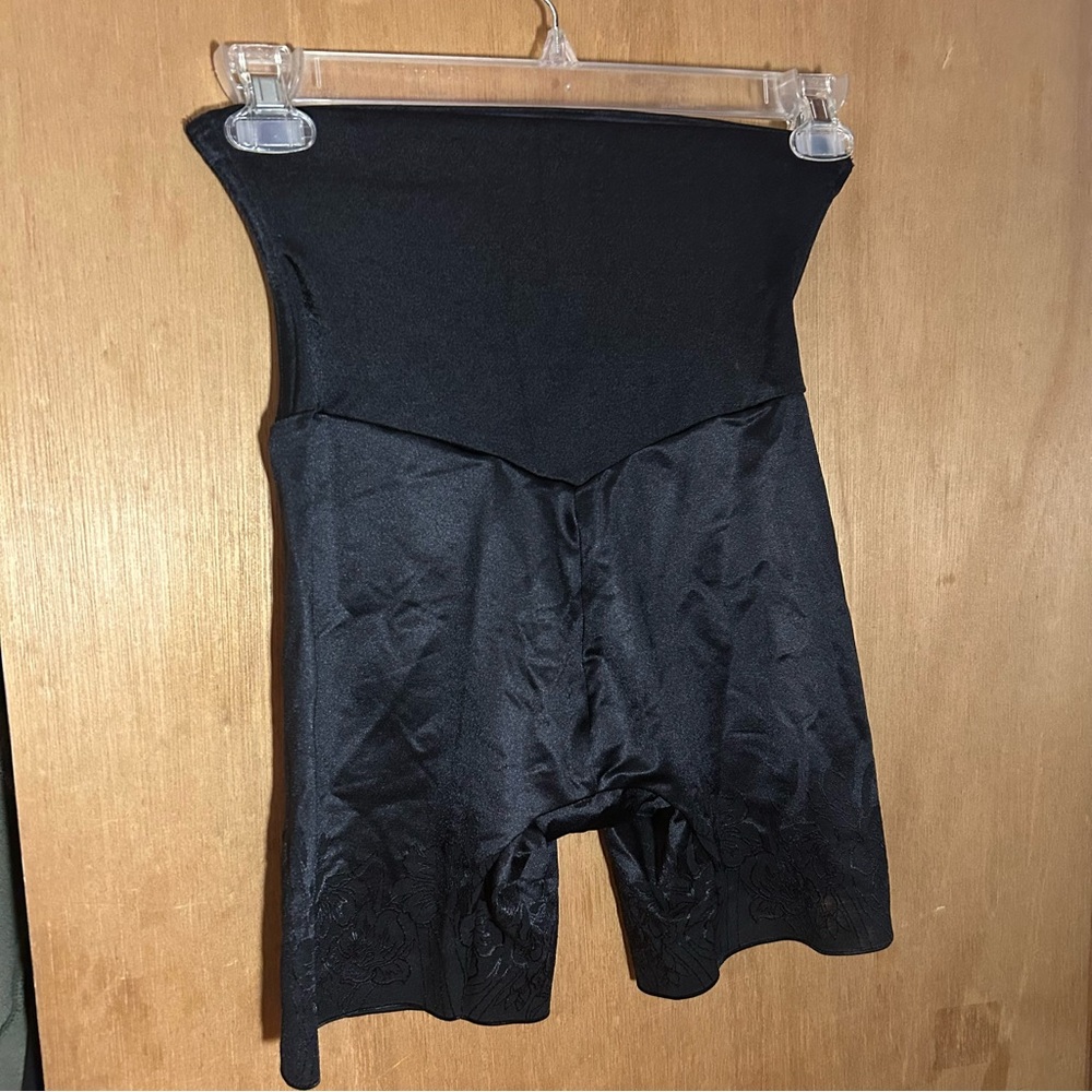Flexees Midnight Black High waisted‎ Shapewear. Size XL